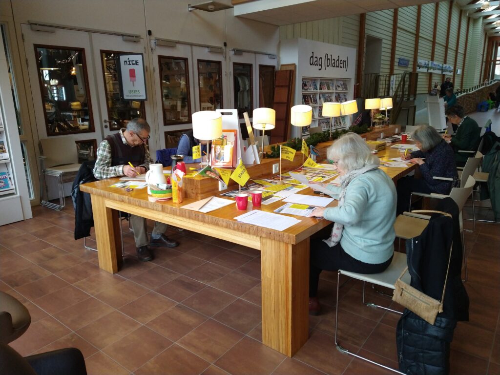 'Live' schrijfactie op 9 december in Bibliotheek Allemanswaard in Amerongen